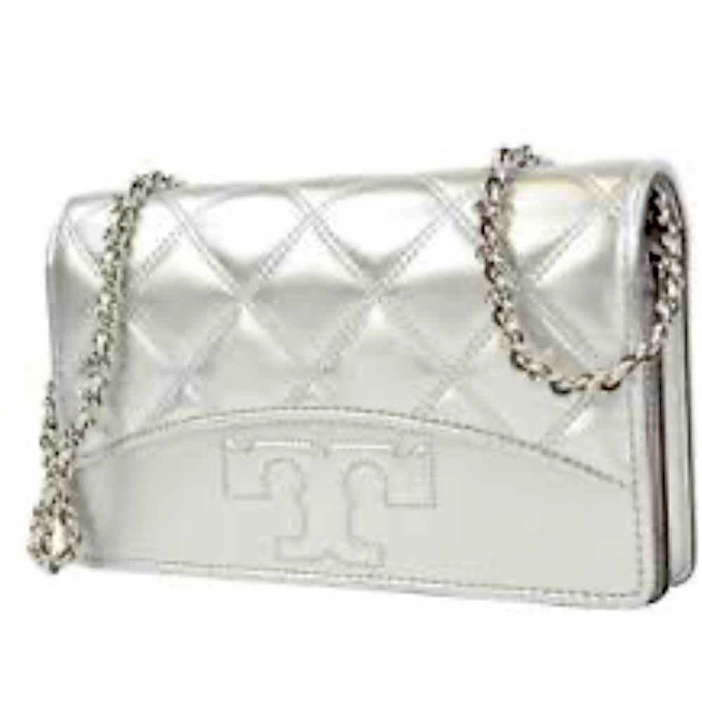 AUTHENTIC >>>Tory Burch Chain Wallet/ Crossbody Purse